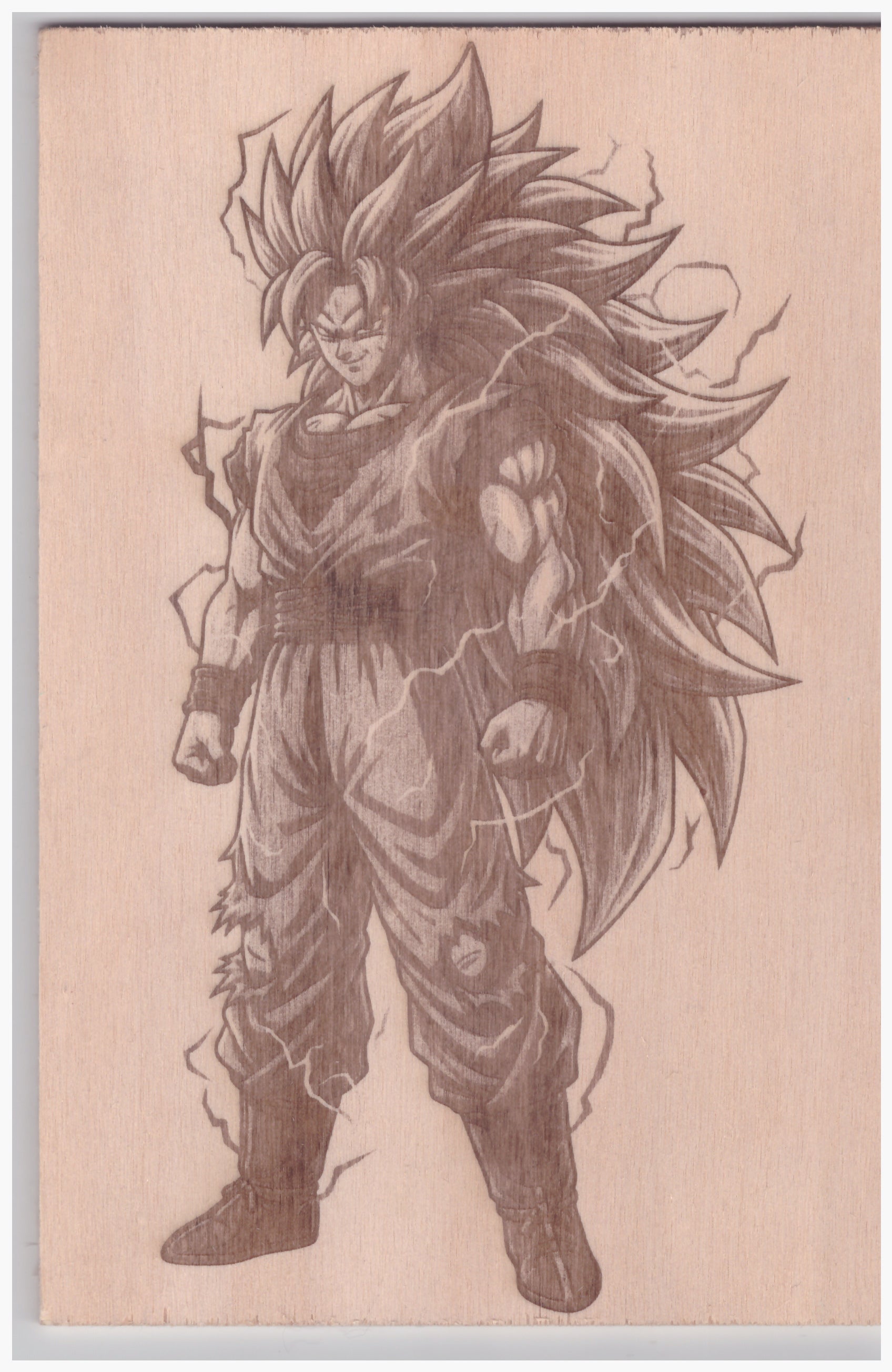 Incisione di Dragonball, Son Goku super sayan 3